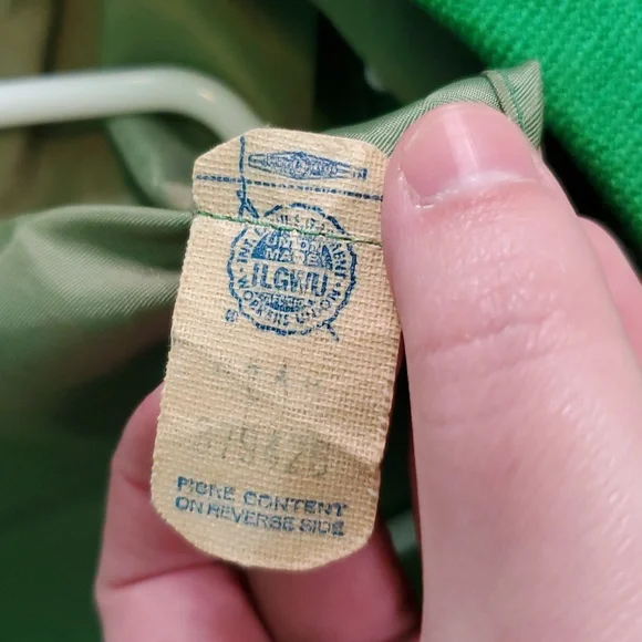 Vintage 60s Gay Gibson 100% Virgin Wool Mod Collar Dress - Picture 16 of 16